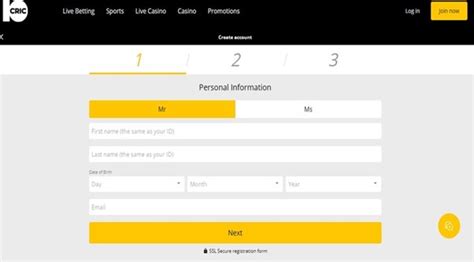10CRIC Registration and Account Verification Guide .